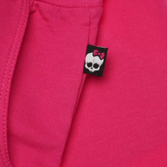 Памучен панталон розов за момче Disney 146035 2