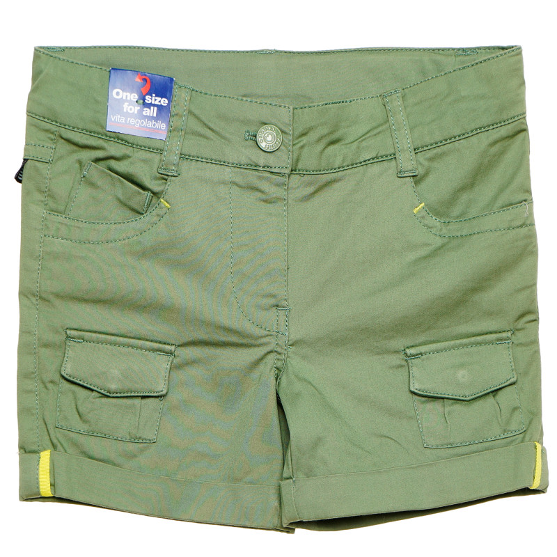 Къси панталони за момиче зелени  147240