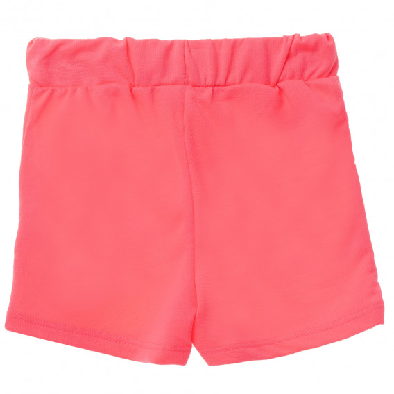 Комплект блуза и къси панталони в розово и неон за момиче Acar 148124 4