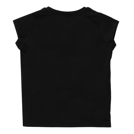 Памучен комплект от блуза и клин в черно за момиче Acar 148265 5