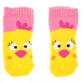 Къси чорапи за момиче розови Chicco 148411 