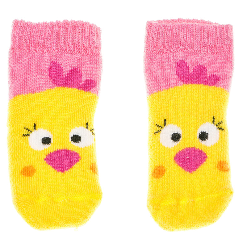Къси чорапи за момиче розови  148411