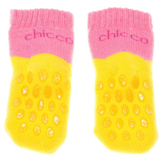 Къси чорапи за момиче розови Chicco 148412 2