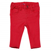 Панталон за бебе за момиче червен Chicco 148581 