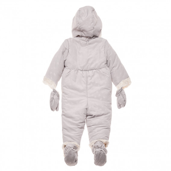 Космонавт за бебе с качулка ръкавички и буйки, сив Chicco 148718 2
