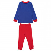 Пижама от две части в синьо и червено за момче Chicco 148727 3