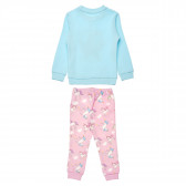 Пижама от две части в синьо и розово за момиче Chicco 148747 6