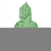 Суитшърт с качулка и флорален принт за момче зелен Chicco 149444 2