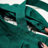 Къси панталони за бебе за момиче зелени Neck & Neck 149823 3
