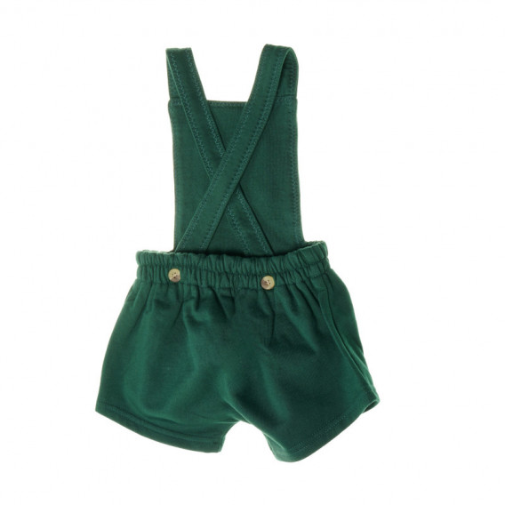 Къси панталони за бебе за момиче зелени Neck & Neck 149915 2