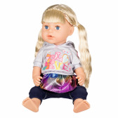 Baby born - кукла с дълга коса и аксесоари Zapf Creation 150441 2