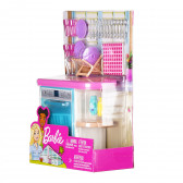Барби Игрален комплект мебели за вътрешно обзавеждане - Кухня Barbie 151017 2