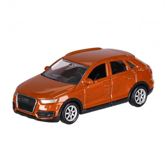 Метална количка Audi, оранжев в мащаб 1:60 WELLY 151166 2