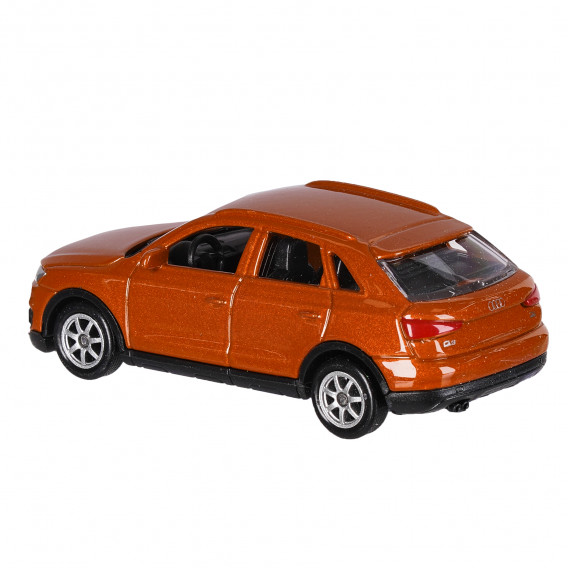Метална количка Audi, оранжев в мащаб 1:60 WELLY 151167 3