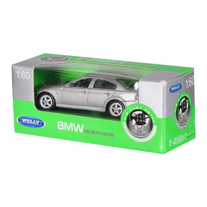 Метална количка BMW, сив в мащаб 1:60  151168