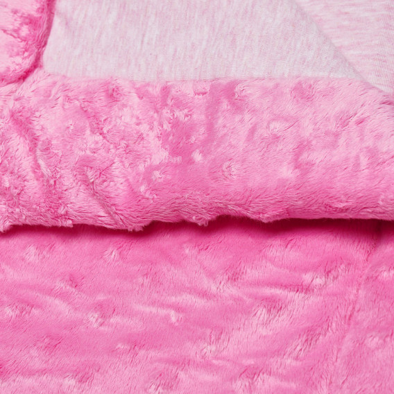 Одеяло с релефни точки за момиче тъмно розово TUTU 151319 2