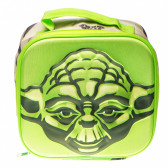 Термоизолираща чанта с 3D картинка Yoda, 3.82 л. Star Wars 151857 