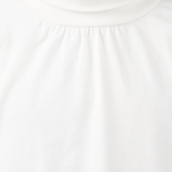 Блуза с дълъг ръкав за момиче бяла Idexe 151926 2