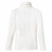 Блуза с дълъг ръкав за момиче бяла Idexe 151927 3