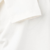 Блуза с дълъг ръкав за момиче бяла Idexe 151928 4