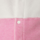 Блуза за бебе в бяло и розово Idexe 151955 3
