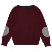 Пуловер за за момче червен Idexe 152011 3