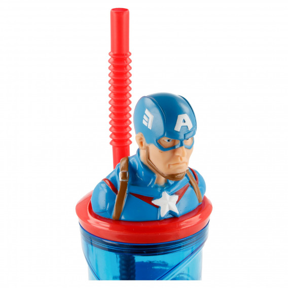 Чаша с 3D фигура Капитан Америка, 360 ml Avengers 152897 4