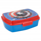 Забавна кутия за сандвичи Капитан Америка, 10 х 15 см Avengers 152914 