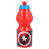 Спортна бутилка Капитан Америка, 400 ml Avengers 152926 