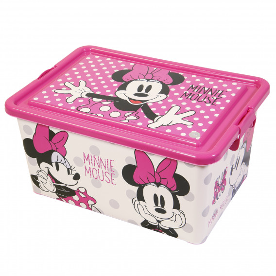 Кутия за съхранение Мини Маус - Glam Dots, 23 литра Minnie Mouse 153148 