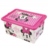 Кутия за съхранение Мини Маус - Glam Dots, 23 литра Minnie Mouse 153150 3