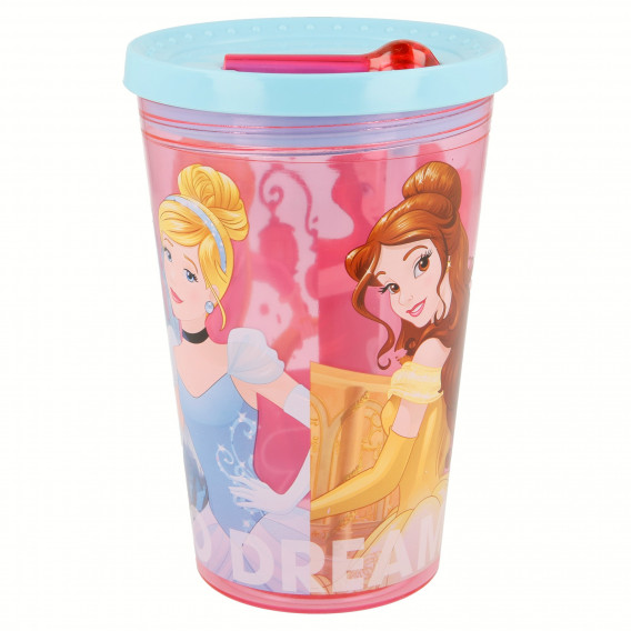 Чаша с подвижен накрайник Дисни Принцеси, 450 ml Disney Princess 153242 