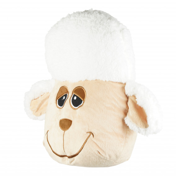 Плюшена възглавница - овца, 30 см Amek toys 153491 2