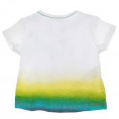 Тениска с цветен принт за бебе Boboli 153760 2