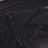 Къс панталон с износен ефект черен Boboli 153823 4