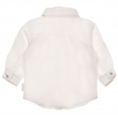 Риза с папийонка за бебе за момче бяла Boboli 154036 2