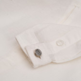 Риза с папийонка за бебе за момче бяла Boboli 154038 4