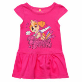 Памучна рокля розова за момиче Nickelodeon 154596 