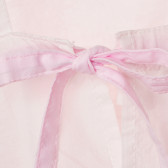 Памучна рокля розова за момиче Pom Pom 154671 3