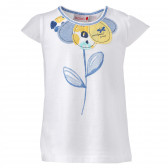 Памучна блуза за бебе Boboli 154795 