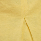 Памучна тениска с щампа за бебе за момиче зелена Boboli 154880 4