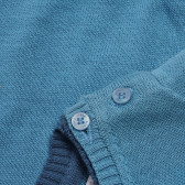 Памучен пуловер с бродерия за бебе за момче син Boboli 154918 4