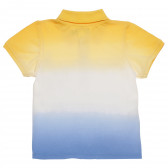 Памучна блуза с къс ръкав за бебе за момче многоцветна Boboli 154920 2