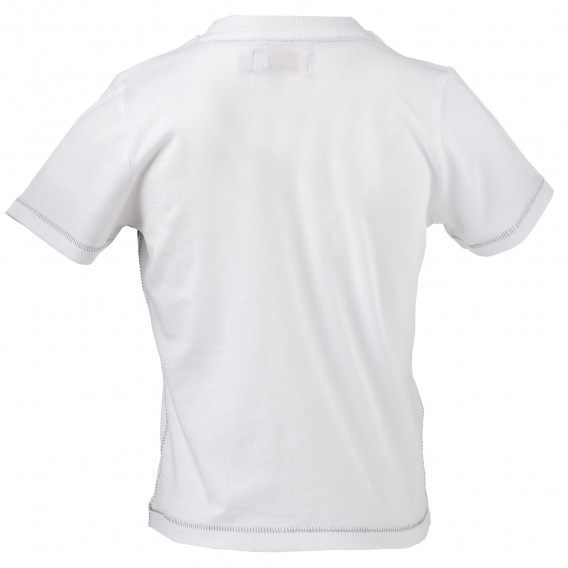 Памучна тениска с принт на морска тематика, за момче Boboli 154956 3