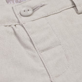 Панталон с права кройка за бебе за момче сив Boboli 155206 3