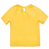 Тениска за бебе за момиче жълта Original Marines 155995 4