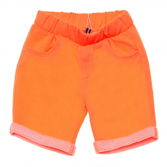 Къси панталони за момче оранжеви Original Marines 156037 