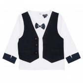 Памучен комплект блуза и спортен панталон за бебе KIABI 156100 7