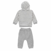 Памучен комплект суитшърт и спортен панталон за бебе KIABI 156239 8
