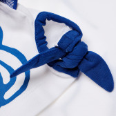 Памучна Блуза за момиче в бяло и синьо Original Marines 156509 2